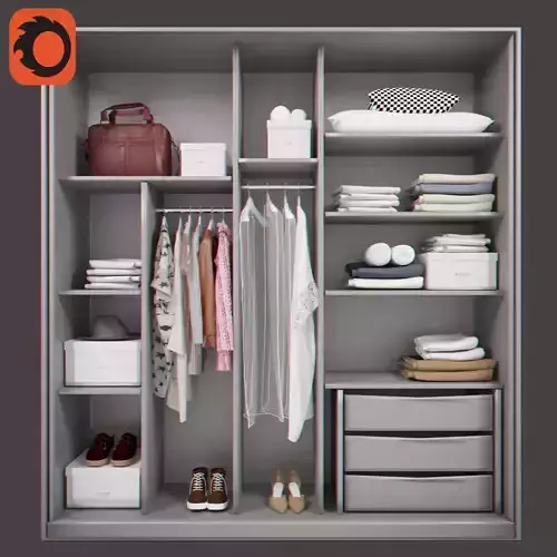 Wardrobe 3D model