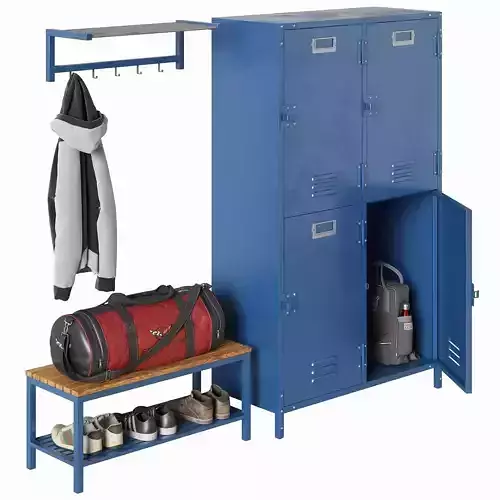 Gym Locker Room 