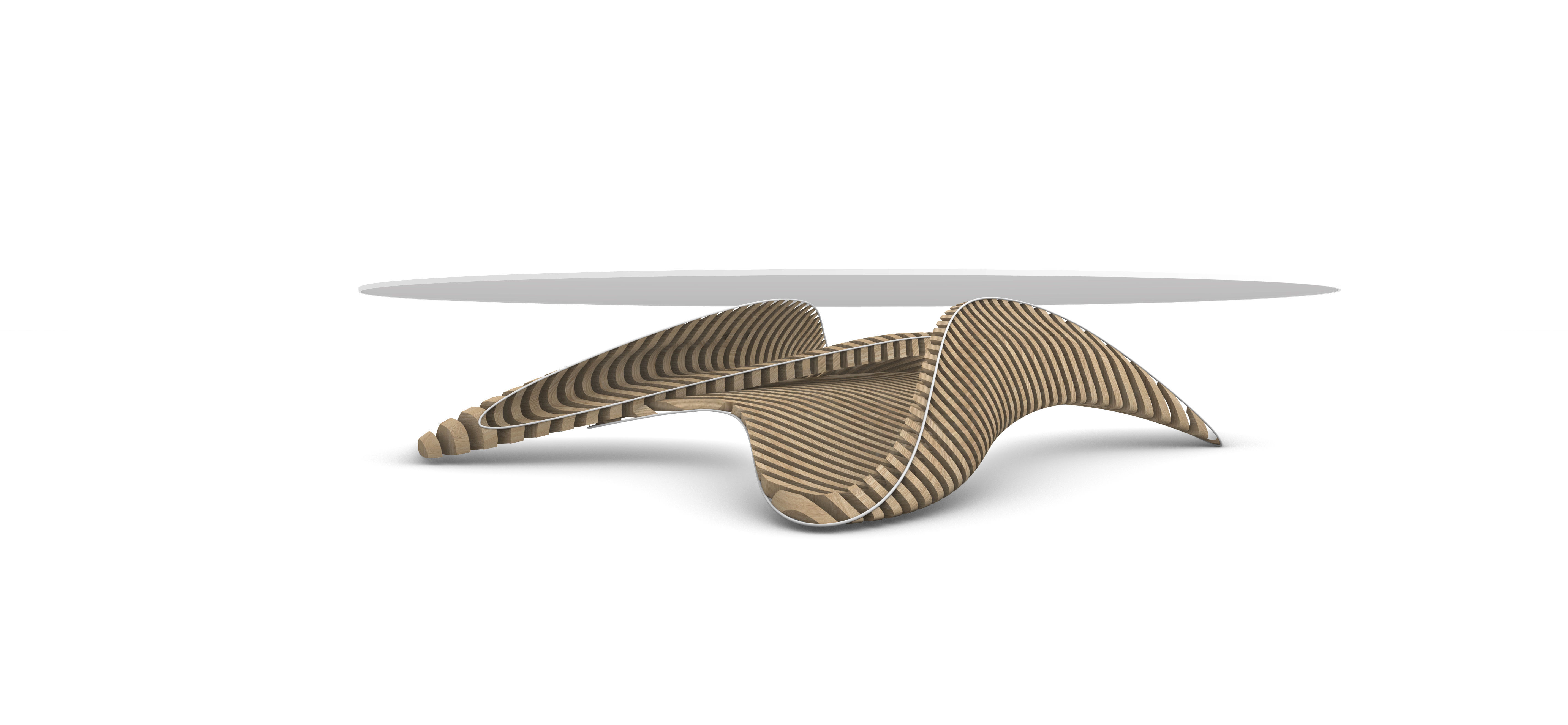 Parametric Table 3D model_9
