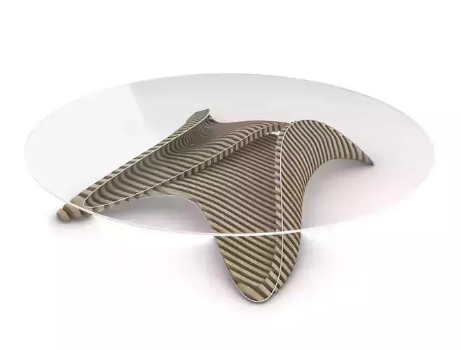 Parametric Table 3D model