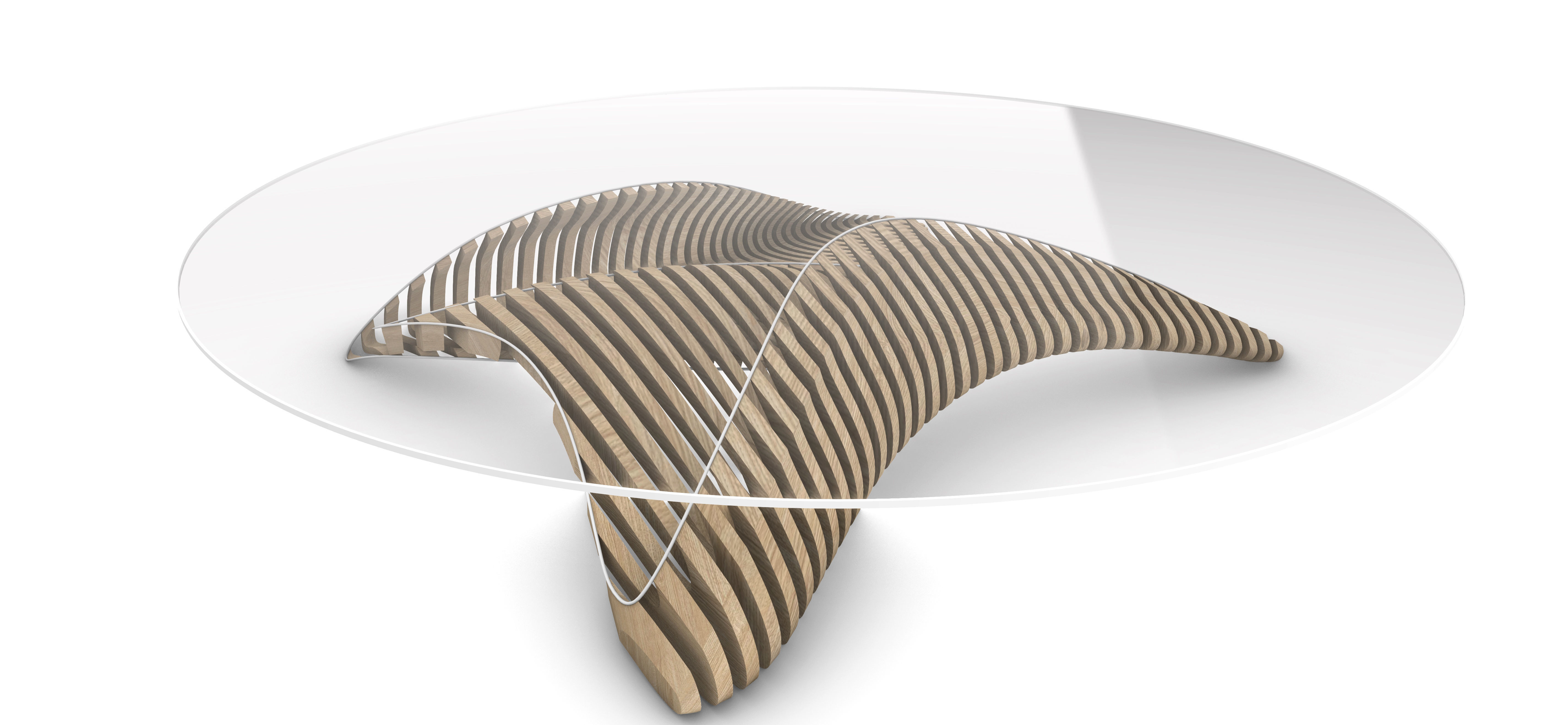 Parametric Table 3D model_2