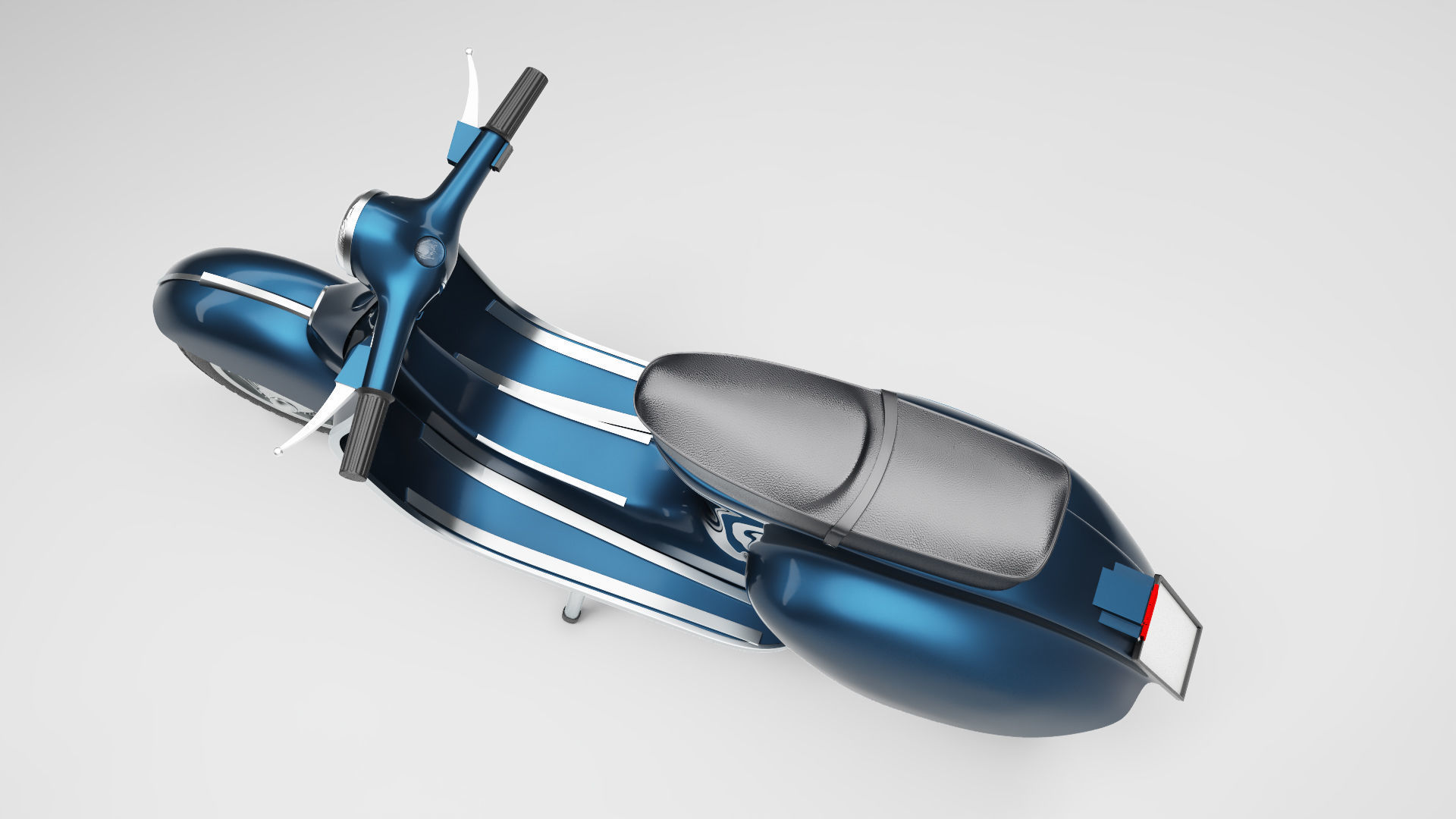 Piaggio Vespa 50 3D model_5