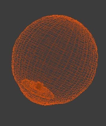 Eye human Low-poly 3D model_7