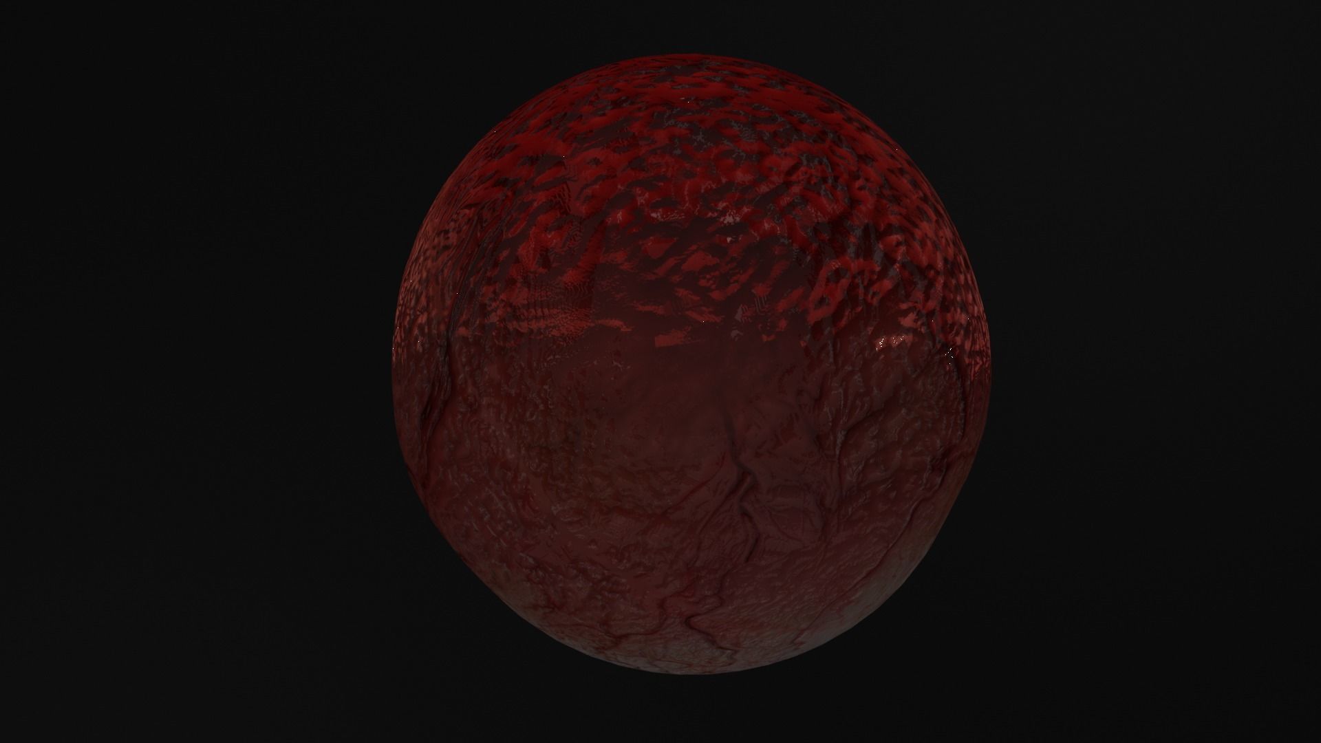 Eye human Low-poly 3D model_2