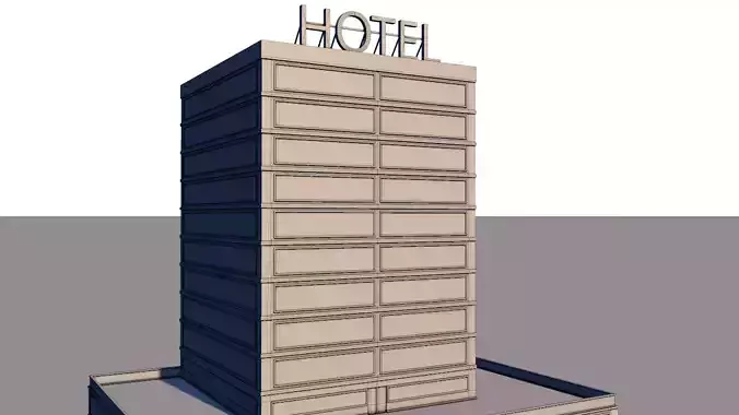 Background high rise optimized building 2