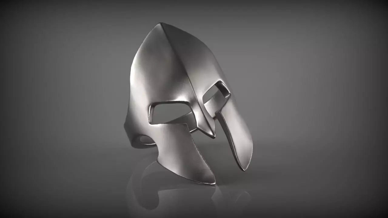 Spartan Ring 3D print model_0