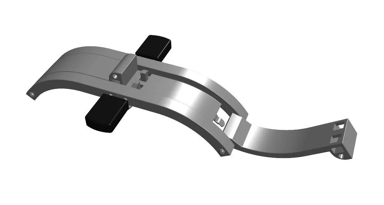 Watch Buckle 3D print model_0