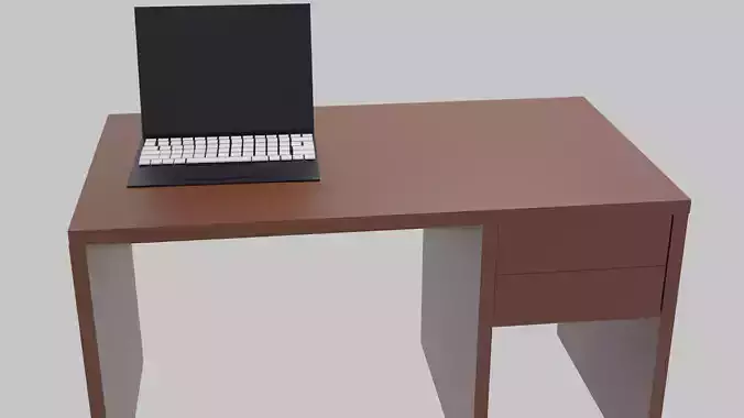 Laptop desk with