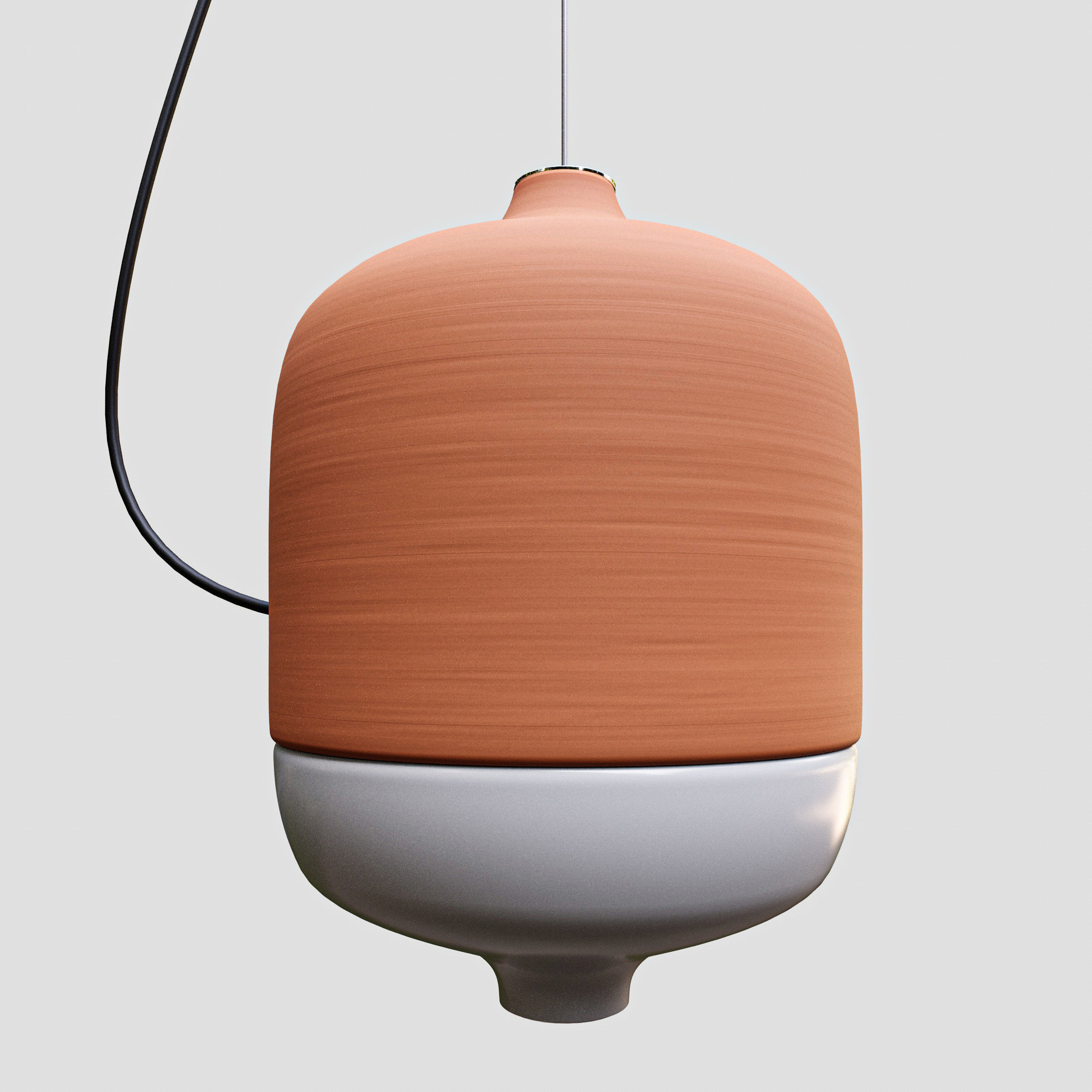 Terracotta Pendant Lights 3d Model - Tcotta 3D model_3