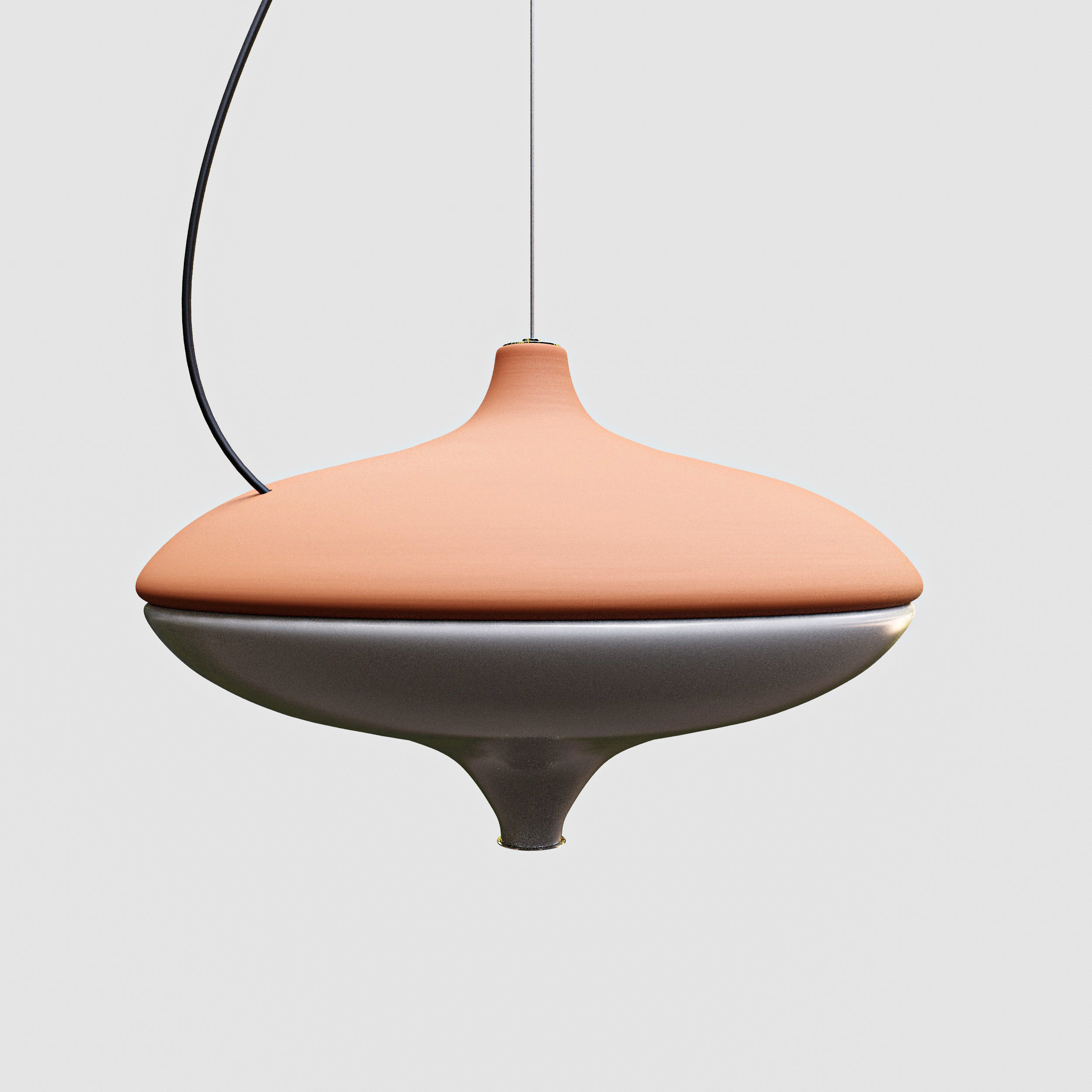 Terracotta Pendant Lights 3d Model - Tcotta 3D model_5