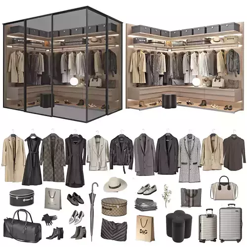 Walk-in Closet 98 part 7