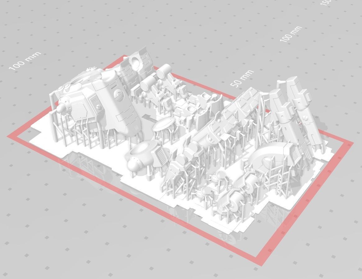 Barricade Warsuit 3D print model_3