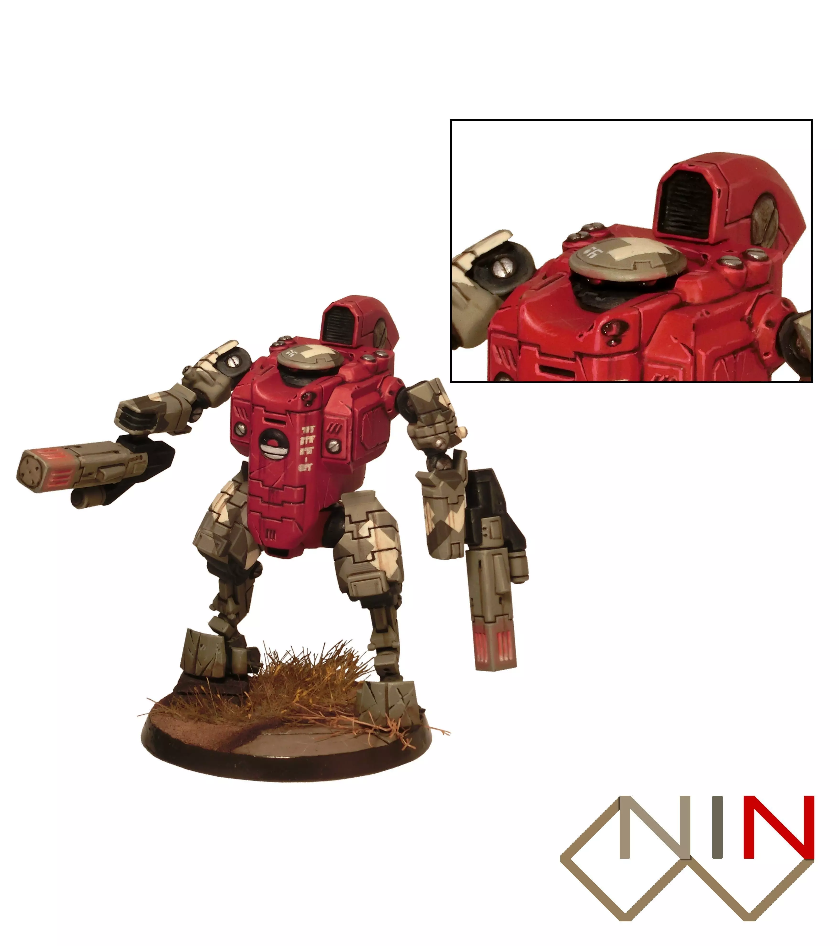 Barricade Warsuit 3D print model_0