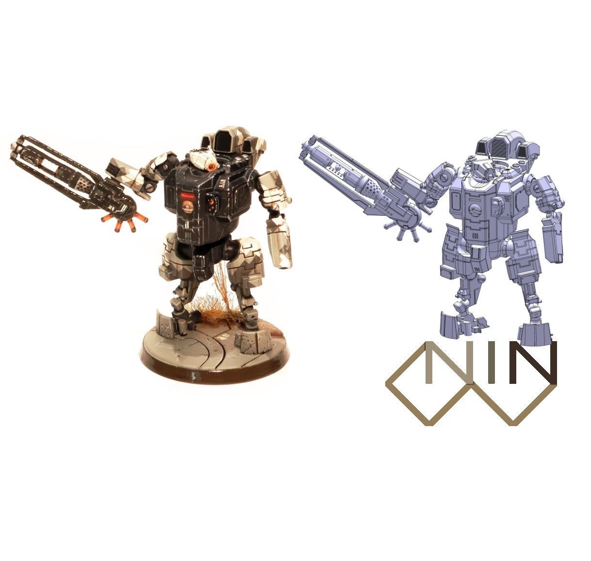 Combat Warsuit 3D print model_2