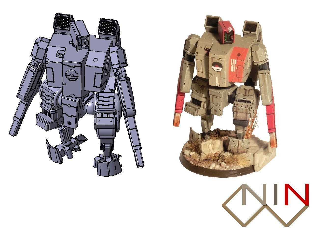 Guardian Warsuit Free 3D print model_1