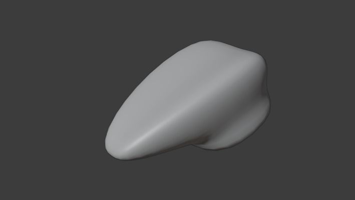 teeth tongue 3D model_4