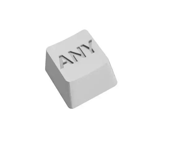 Any Key Cherry MX Keycap 3D print model