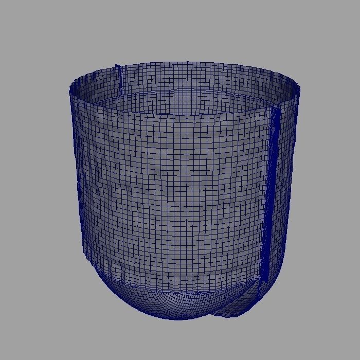 Diaper 3d model plastic bowl 3D model_13