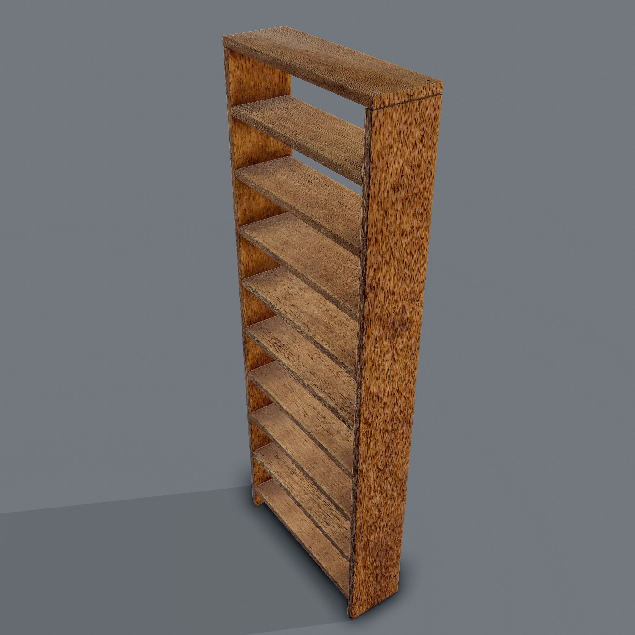 Shelves Stand Free low-poly 3D model_2