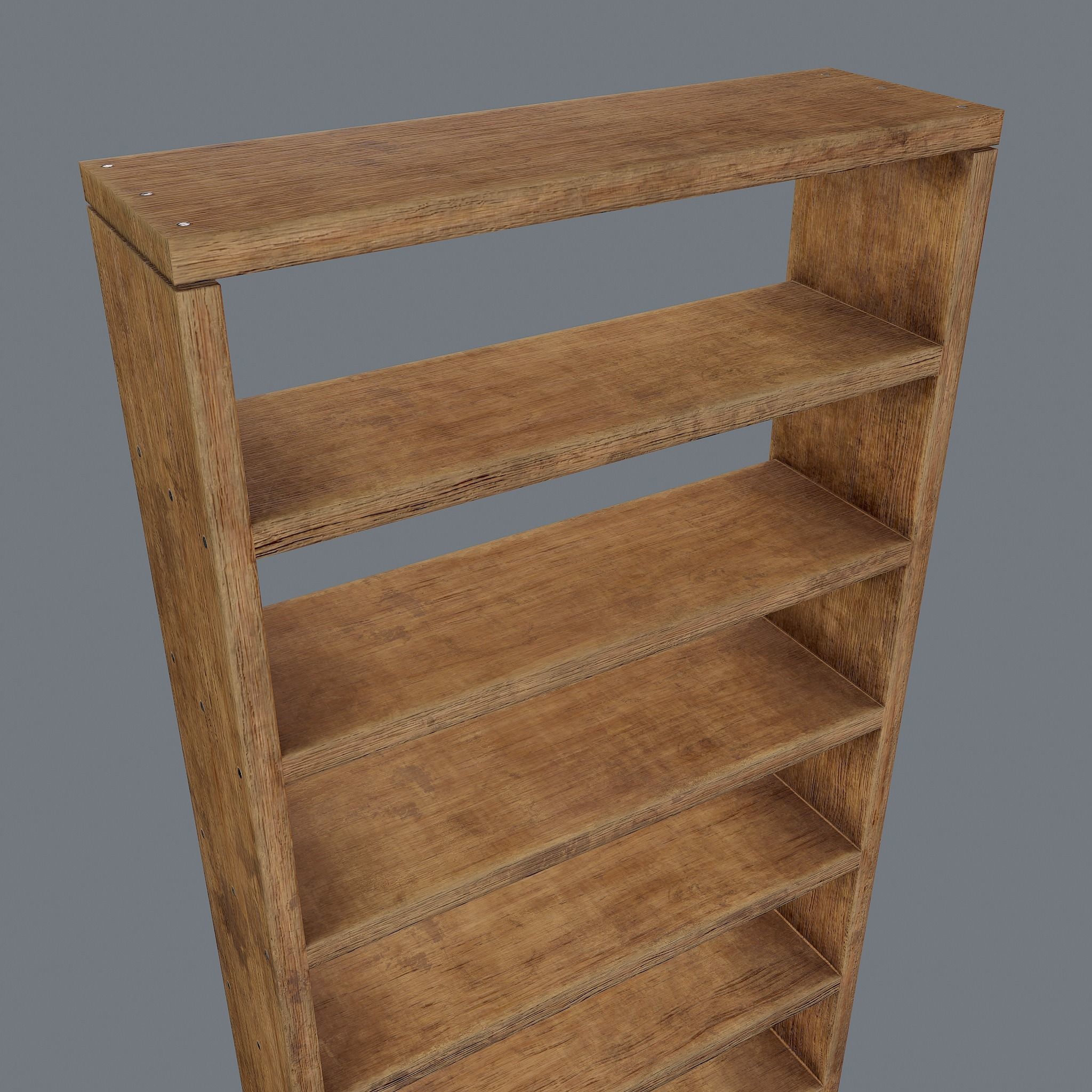 Shelves Stand Free low-poly 3D model_12