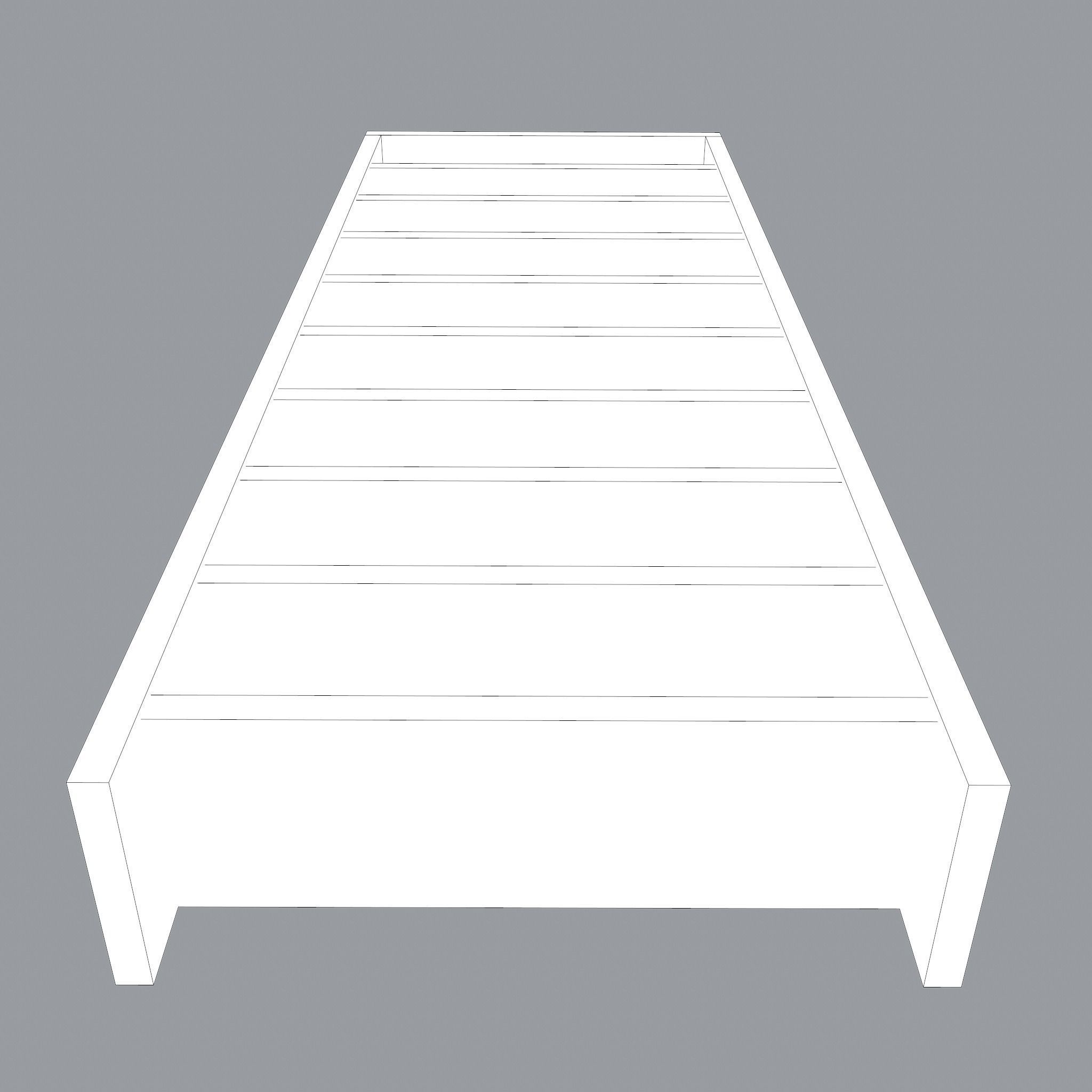 Shelves Stand Free low-poly 3D model_30