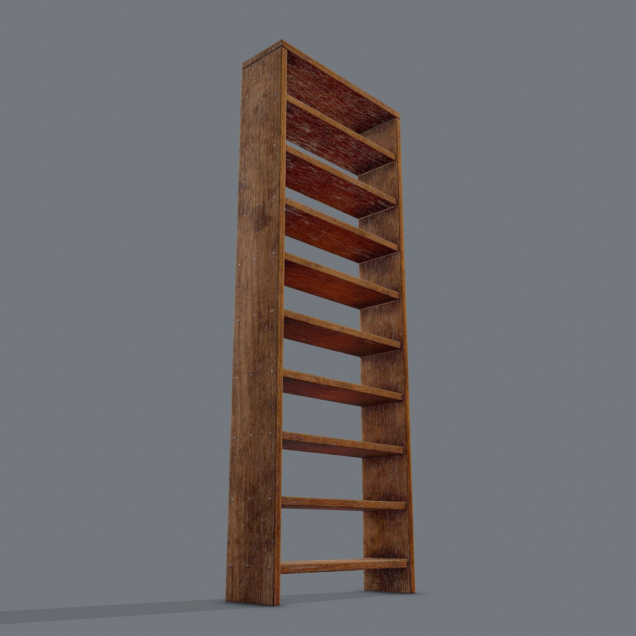Shelves Stand Free low-poly 3D model_4