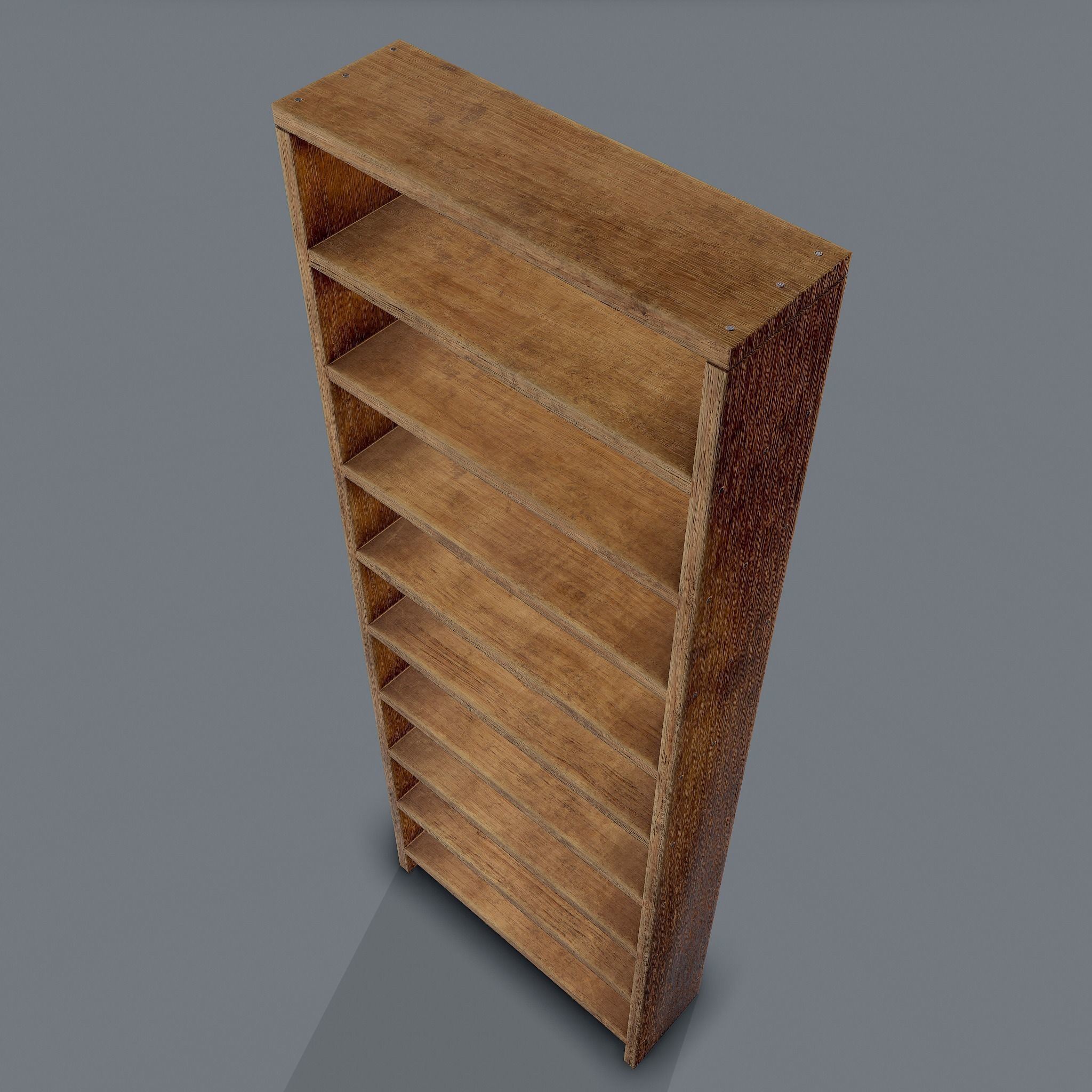 Shelves Stand Free low-poly 3D model_7