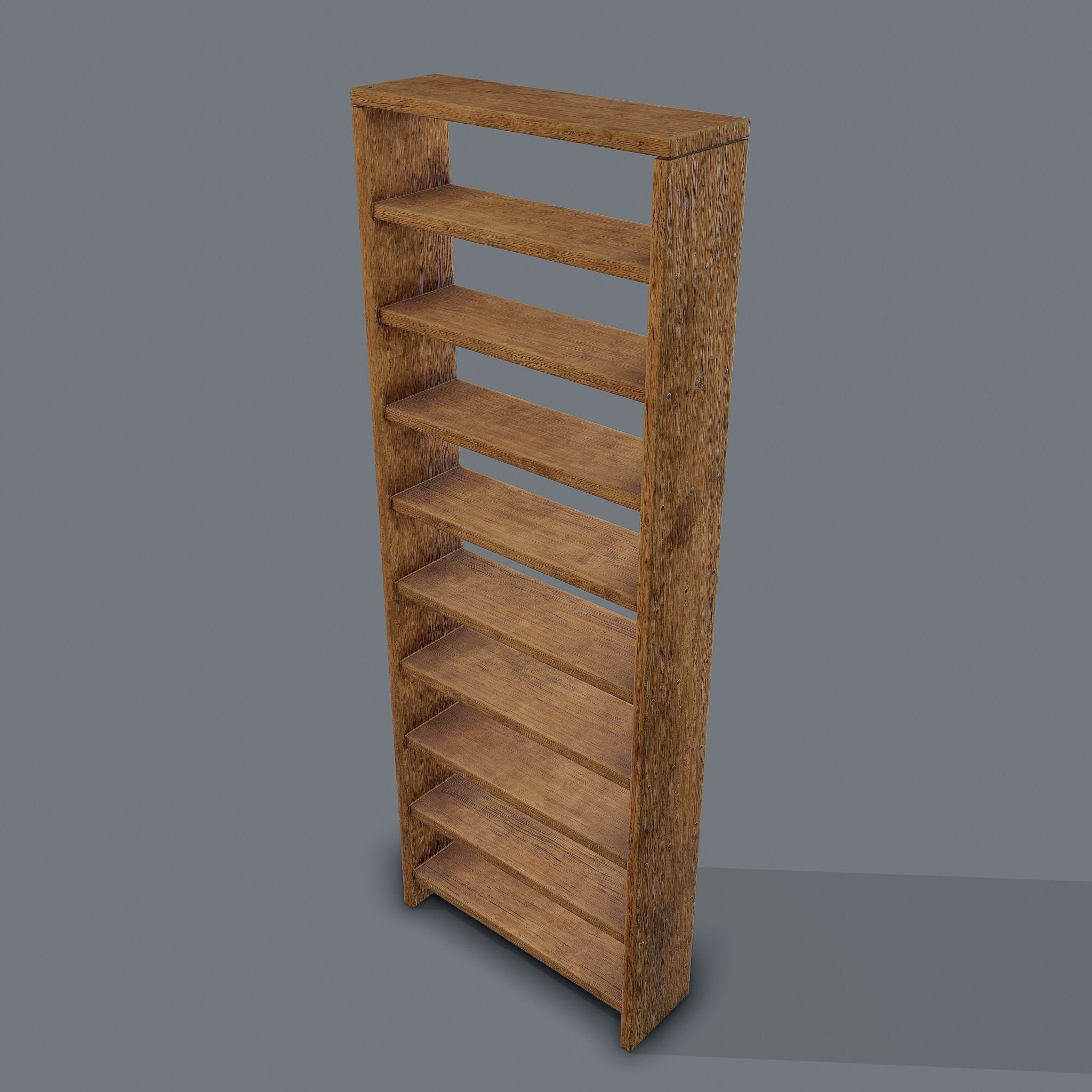 Shelves Stand Free low-poly 3D model_15