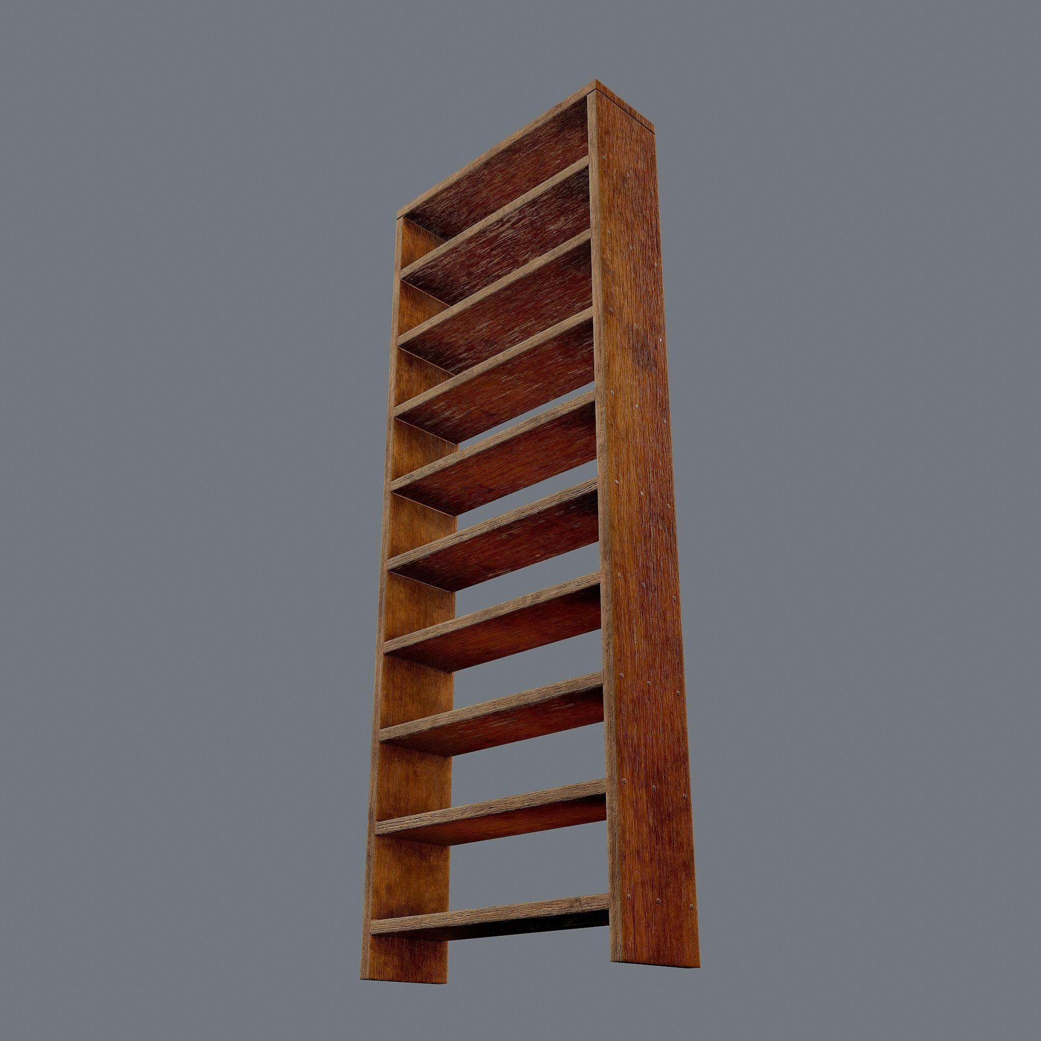 Shelves Stand Free low-poly 3D model_14