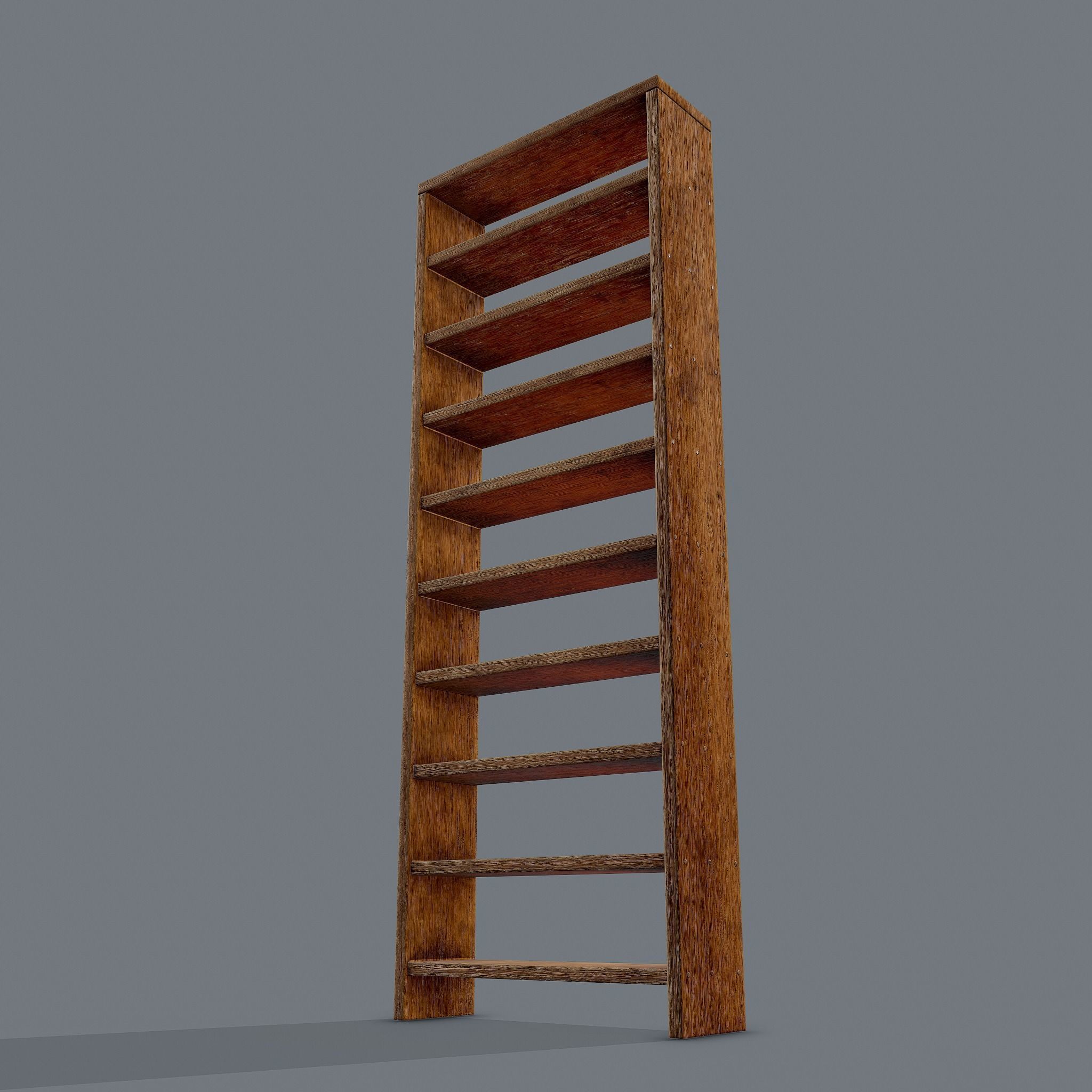 Shelves Stand Free low-poly 3D model_5