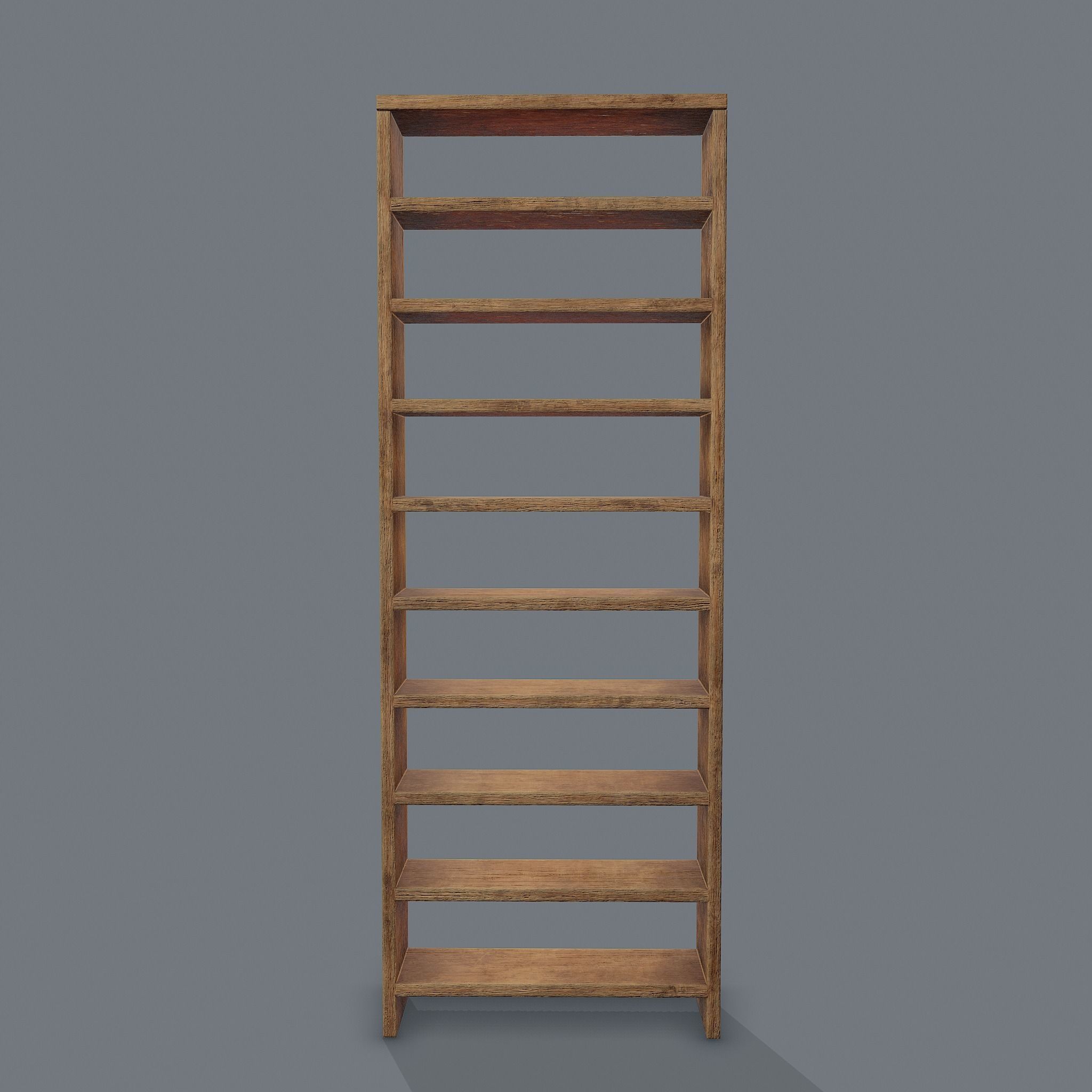 Shelves Stand Free low-poly 3D model_9
