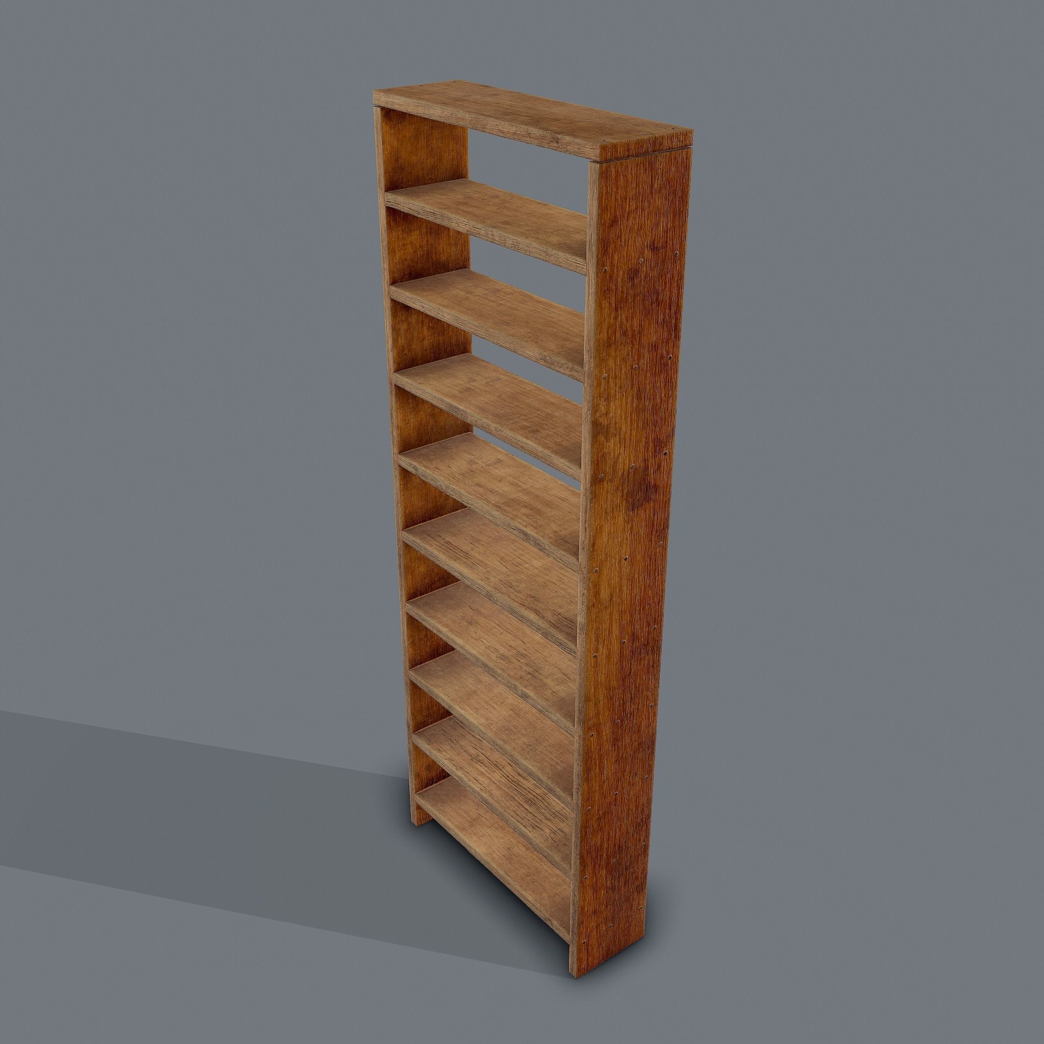 Shelves Stand Free low-poly 3D model_13
