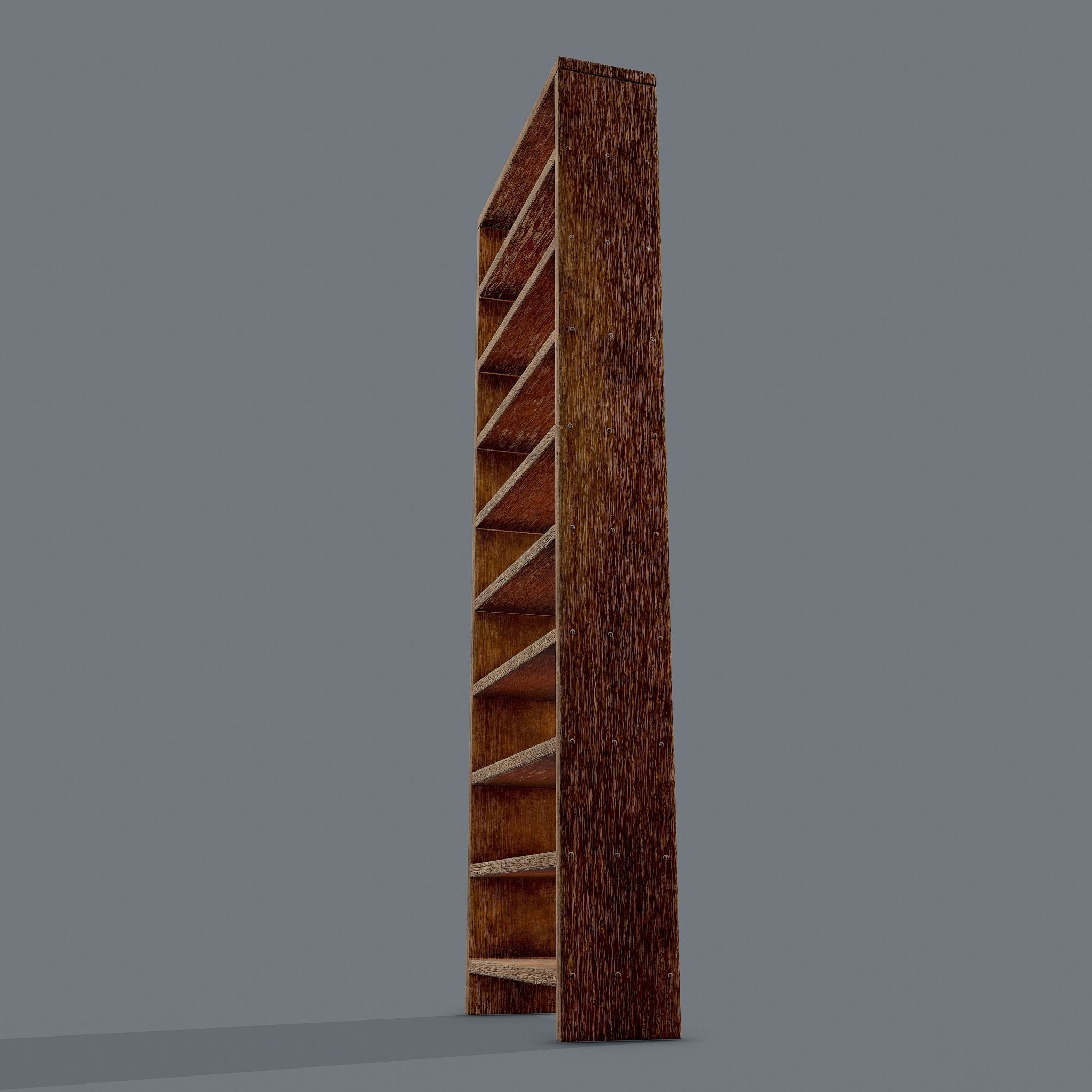 Shelves Stand Free low-poly 3D model_6