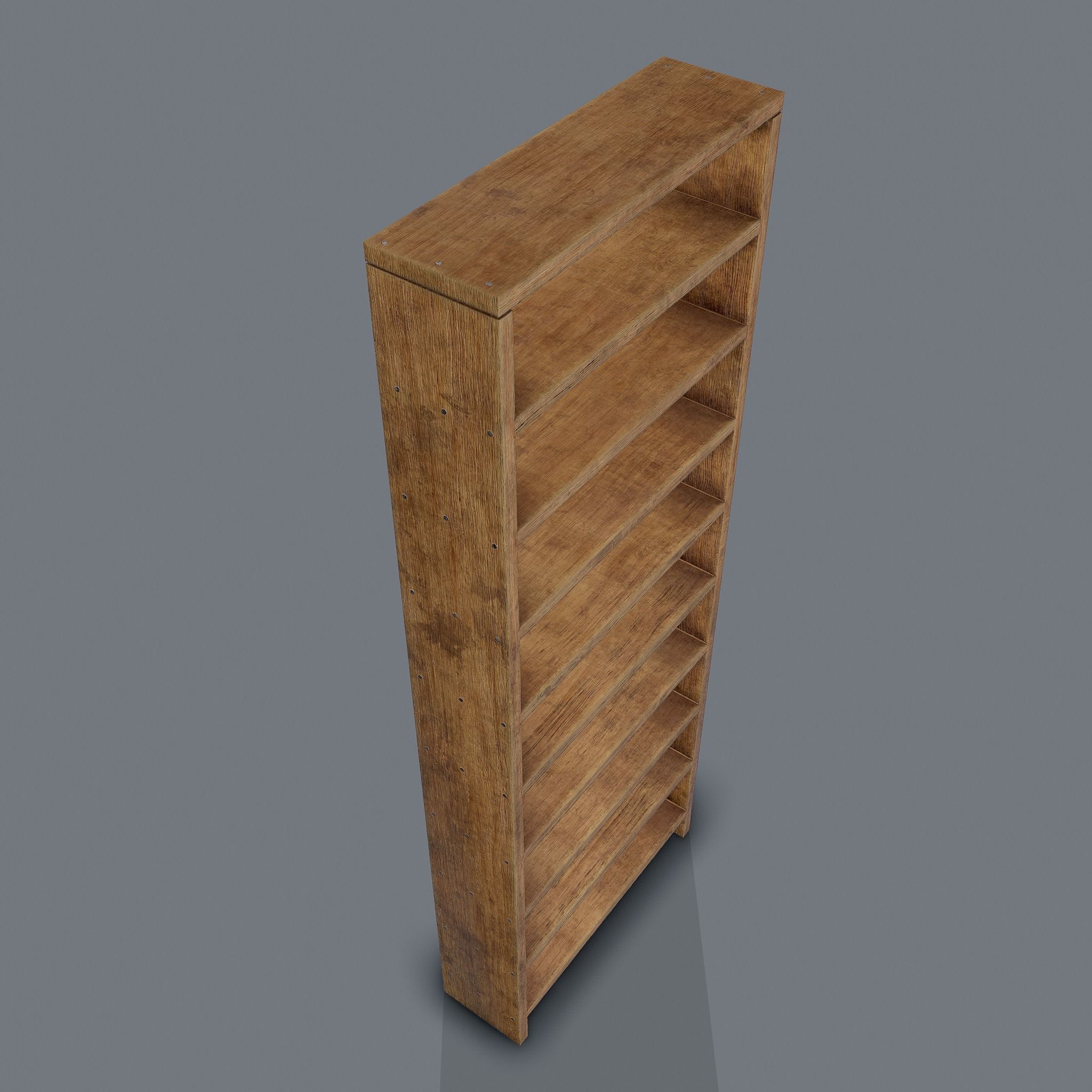 Shelves Stand Free low-poly 3D model_18