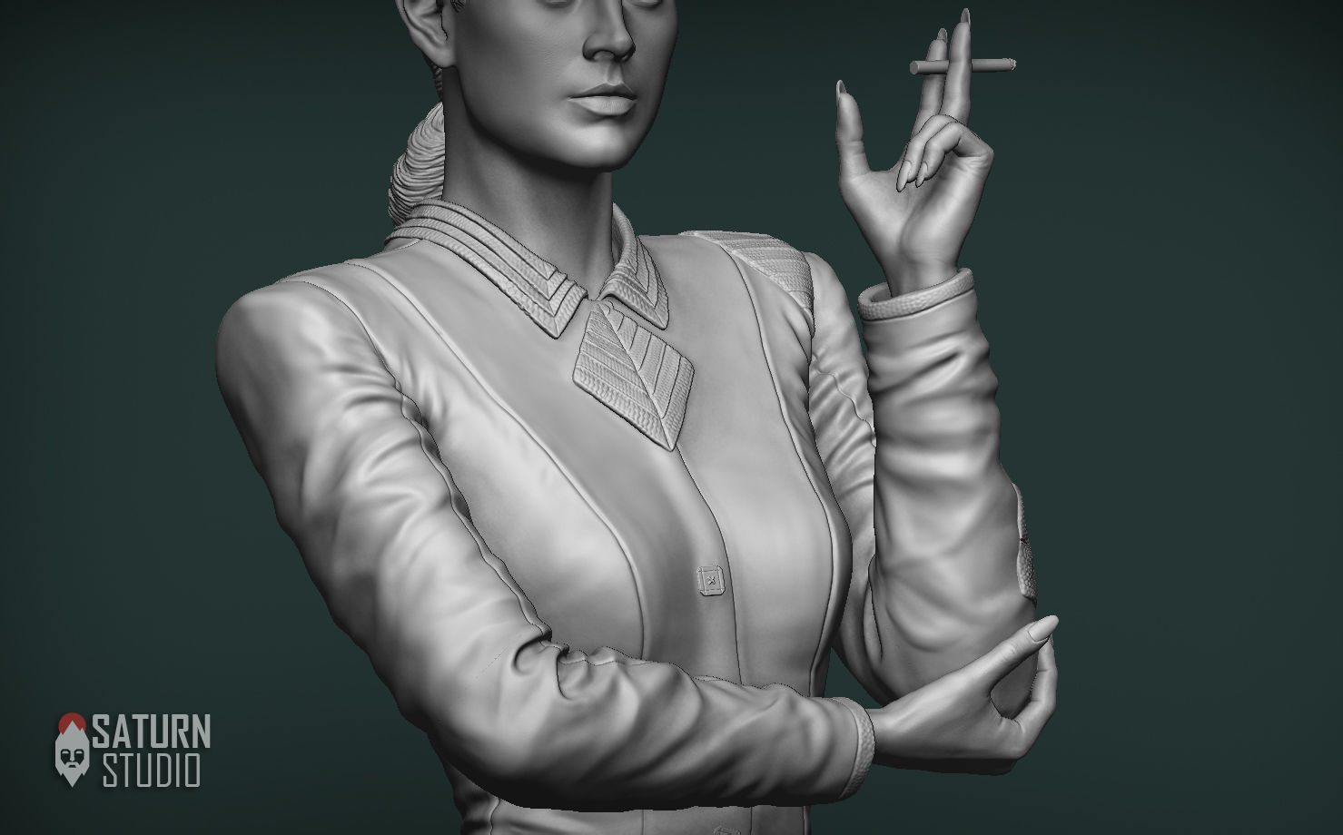 RACHAEL BLADE RUNNER 3D PRINT MODEL 3D print model_9