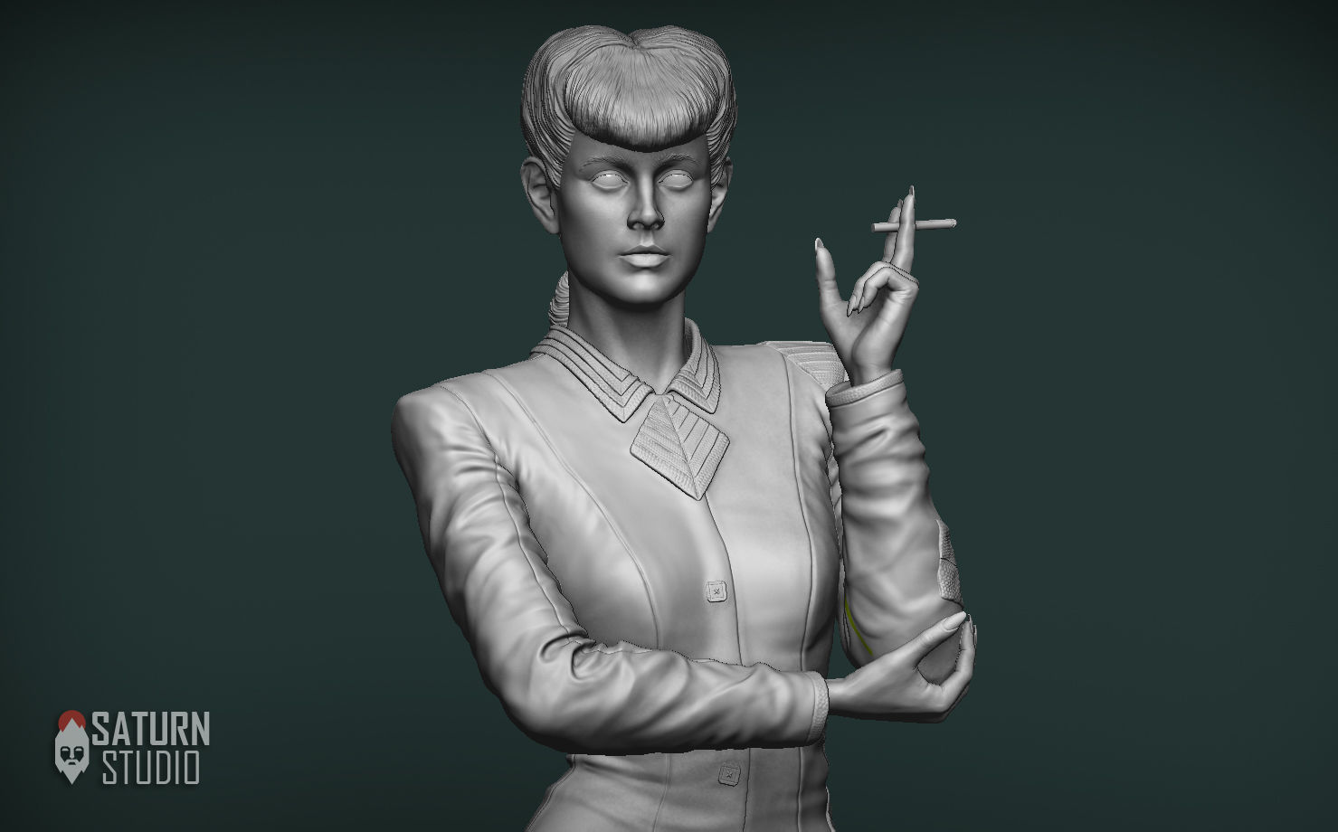 RACHAEL BLADE RUNNER 3D PRINT MODEL 3D print model_7