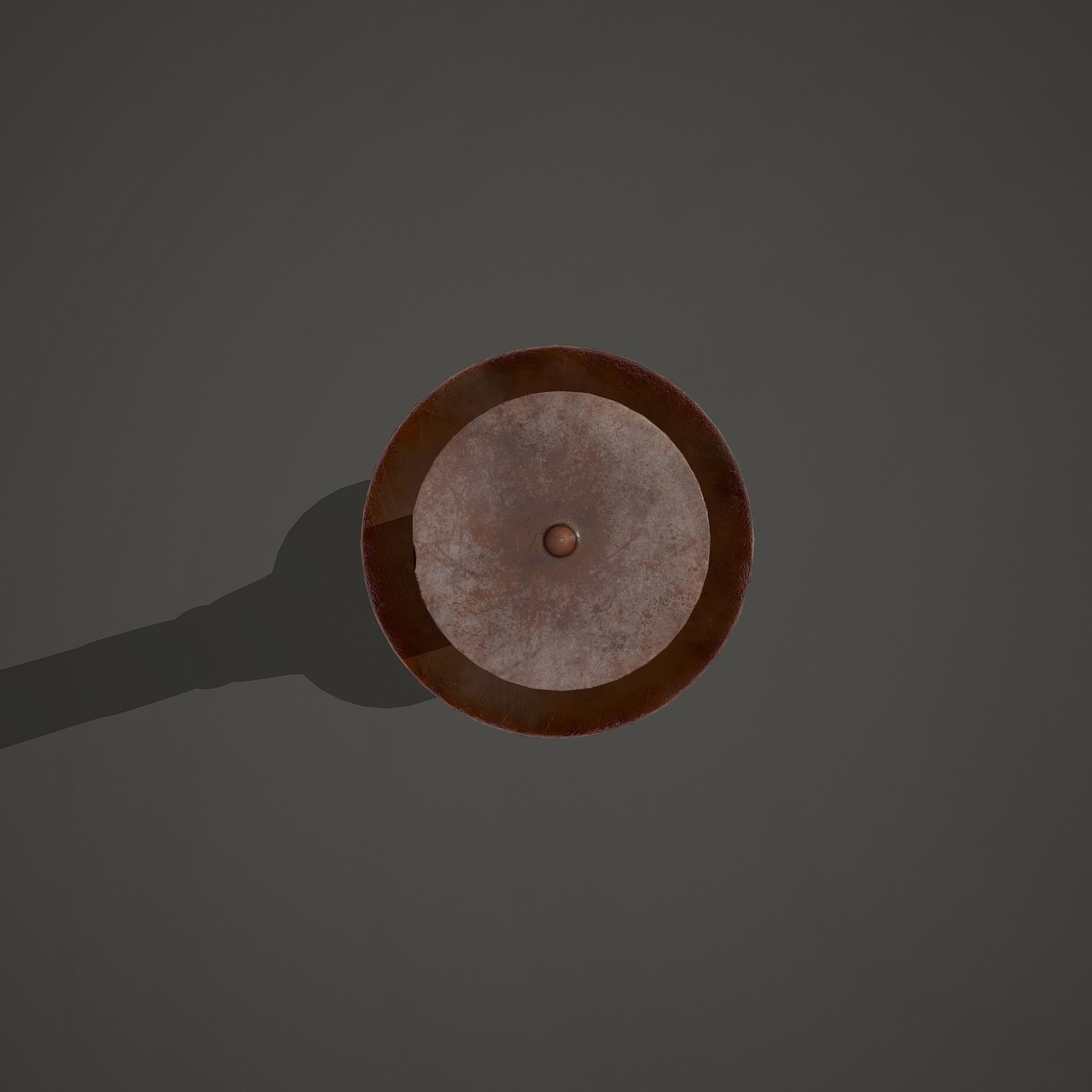 Medieval Style Candle Holder Version 02 3D model_5