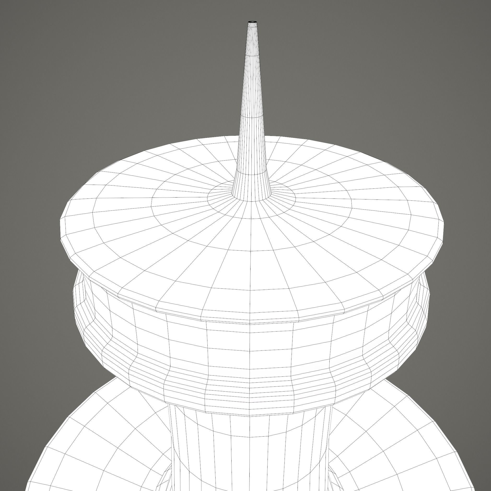 Medieval Style Candle Holder Version 02 3D model_33