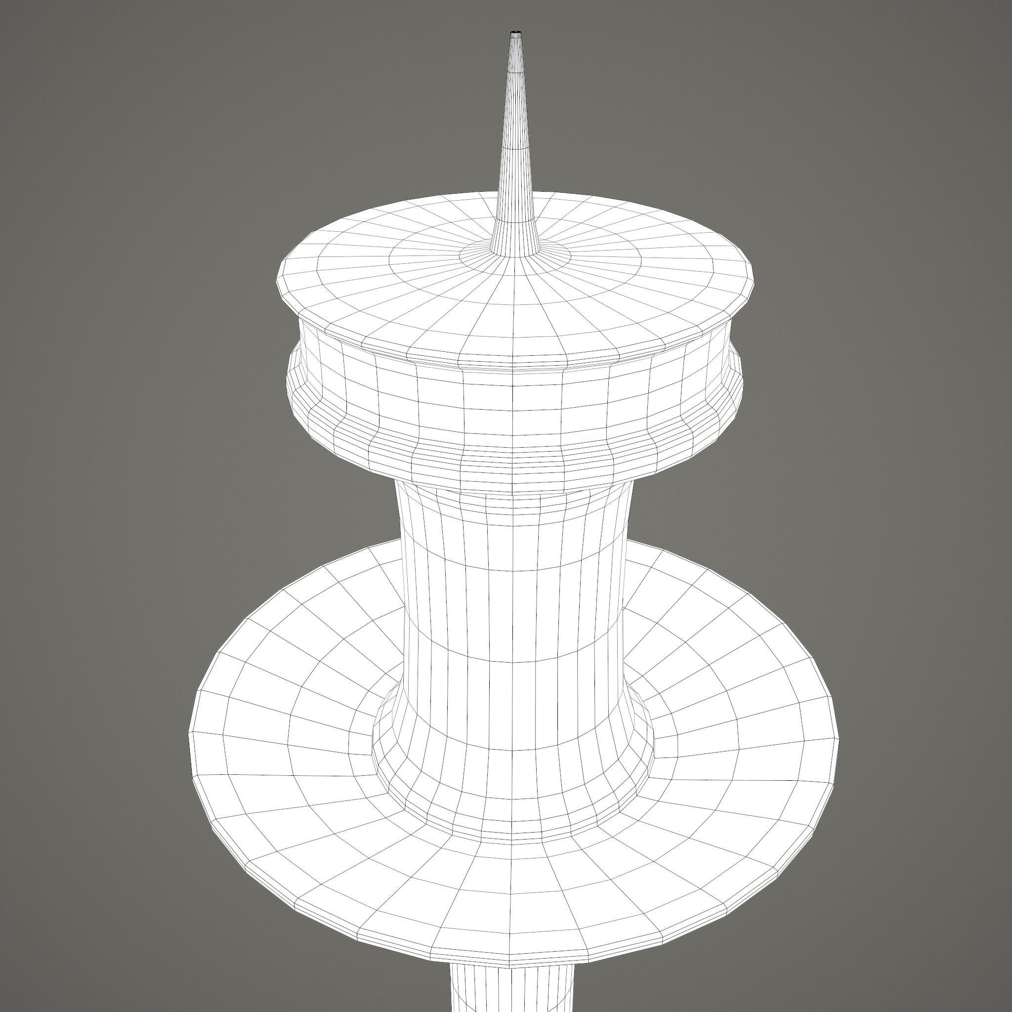 Medieval Style Candle Holder Version 02 3D model_32