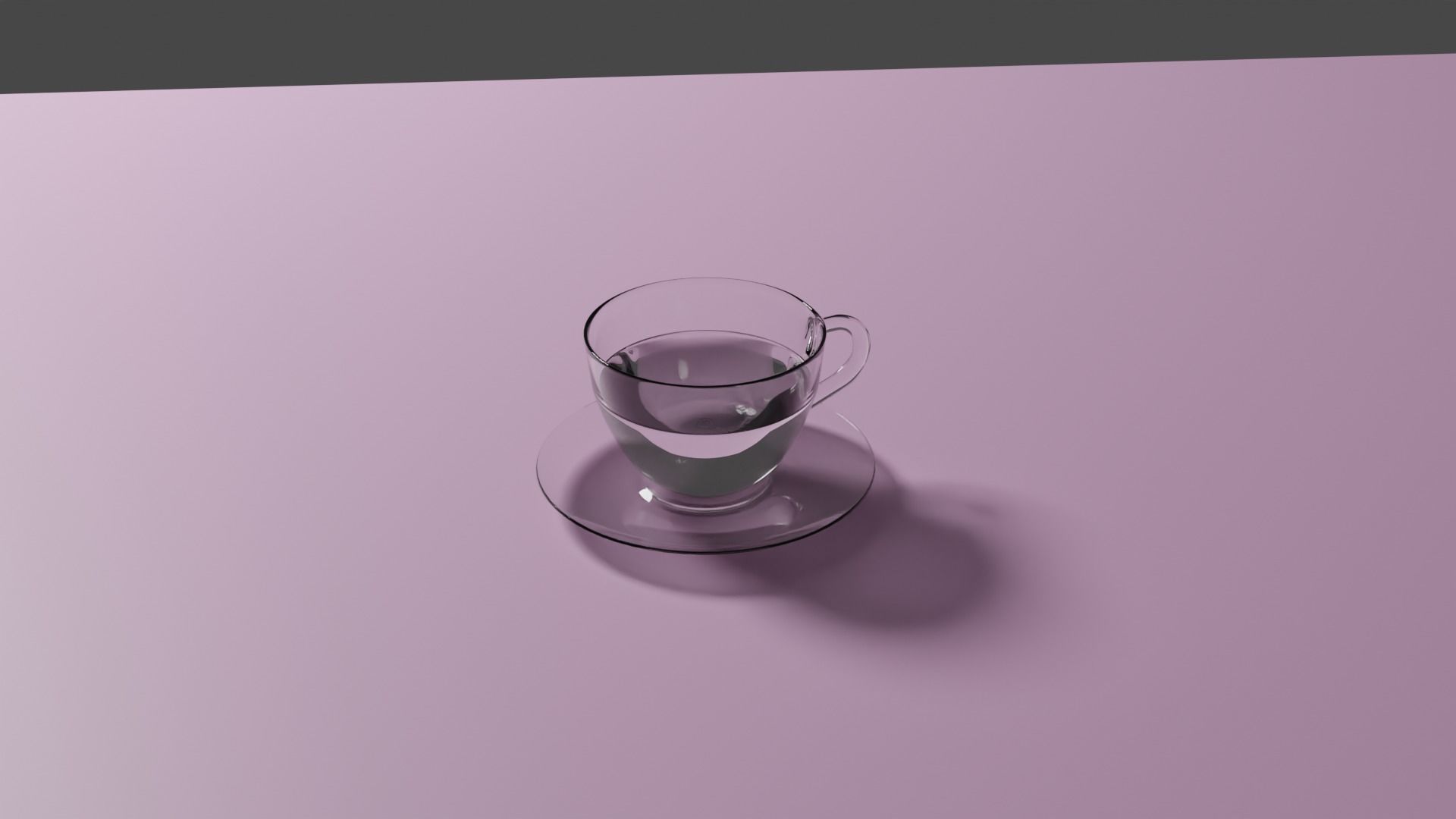 Donut with a cup of coffee 3D model_5