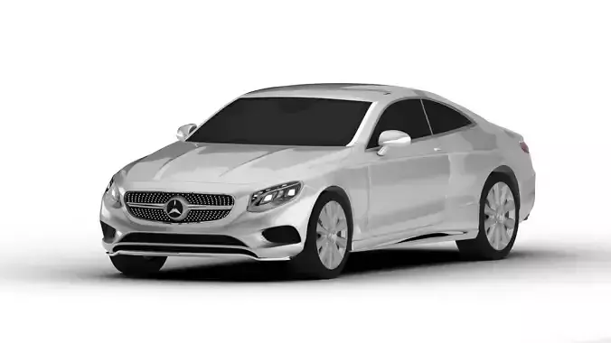 Mercedes-Benz S Class Coupe 3D model