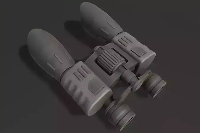 military binoculars - unity asset