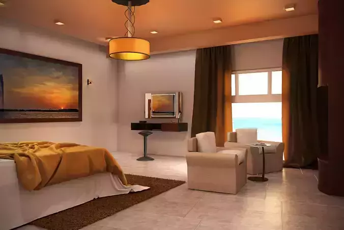 Luxury Hotel Room Design