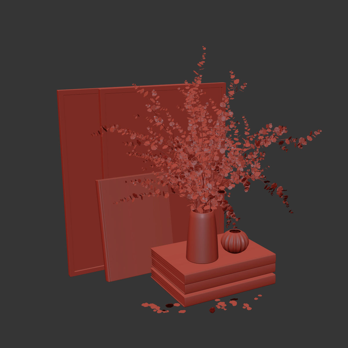 Decor set 21 3D model_6