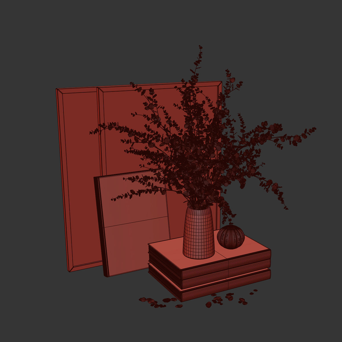 Decor set 21 3D model_7