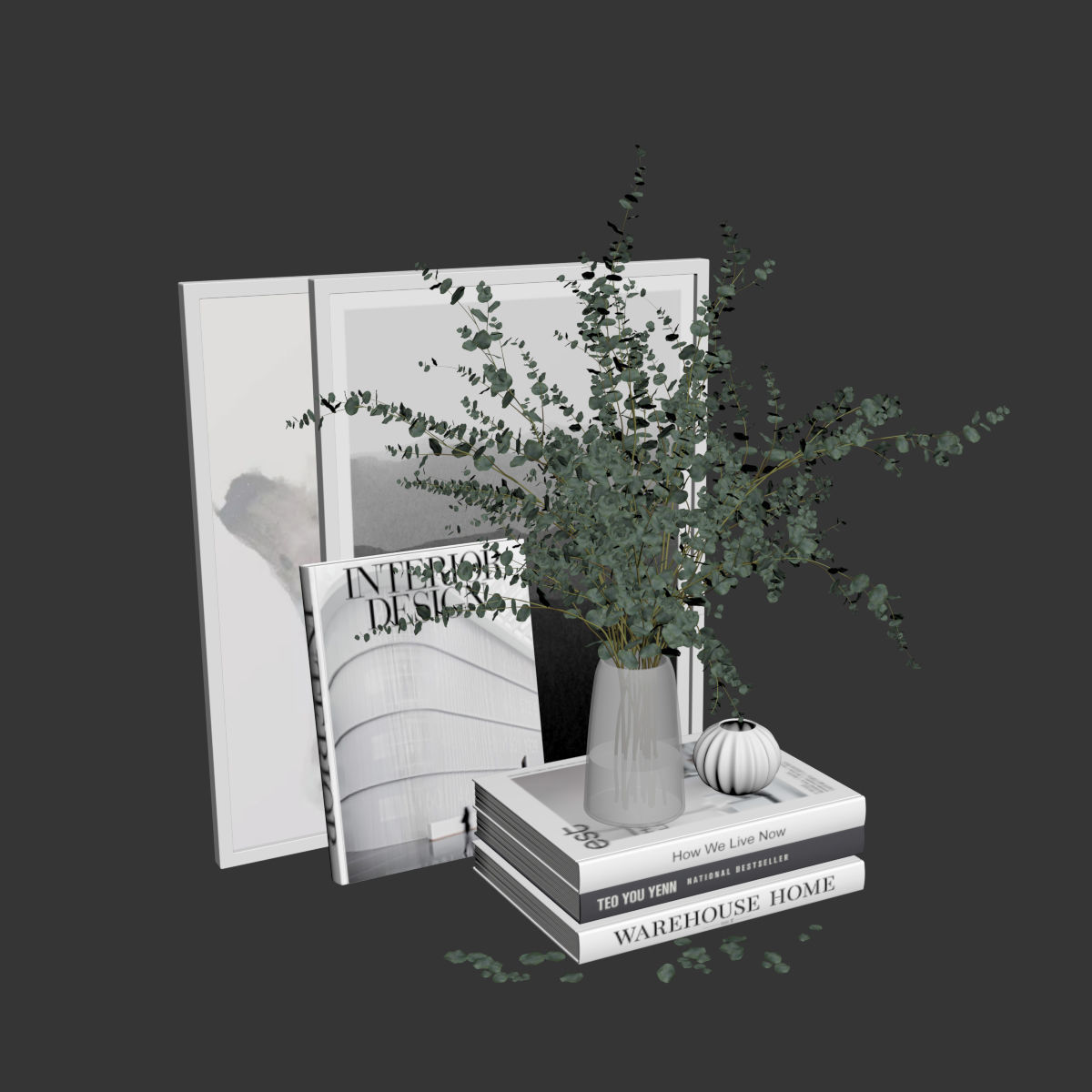 Decor set 21 3D model_5