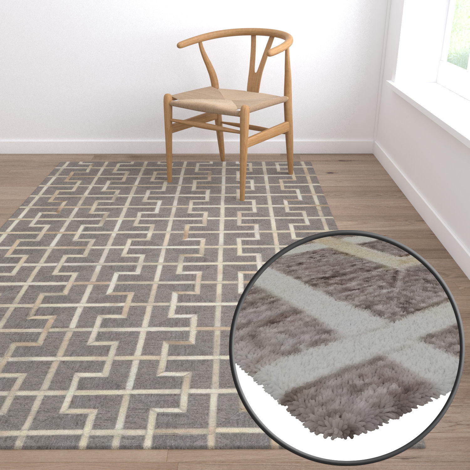 Rug Set 1044 3D model_5