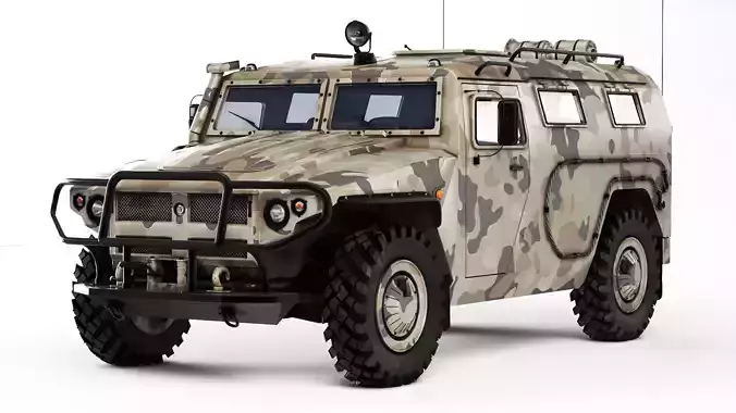 Gaz Tiger 2330 3D model