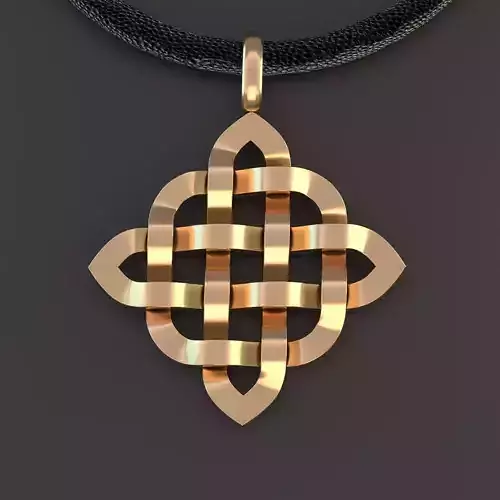 Celtic knot pendant