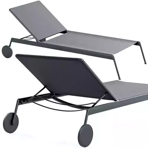 RODA PIPER 007 sunlounger 3D model